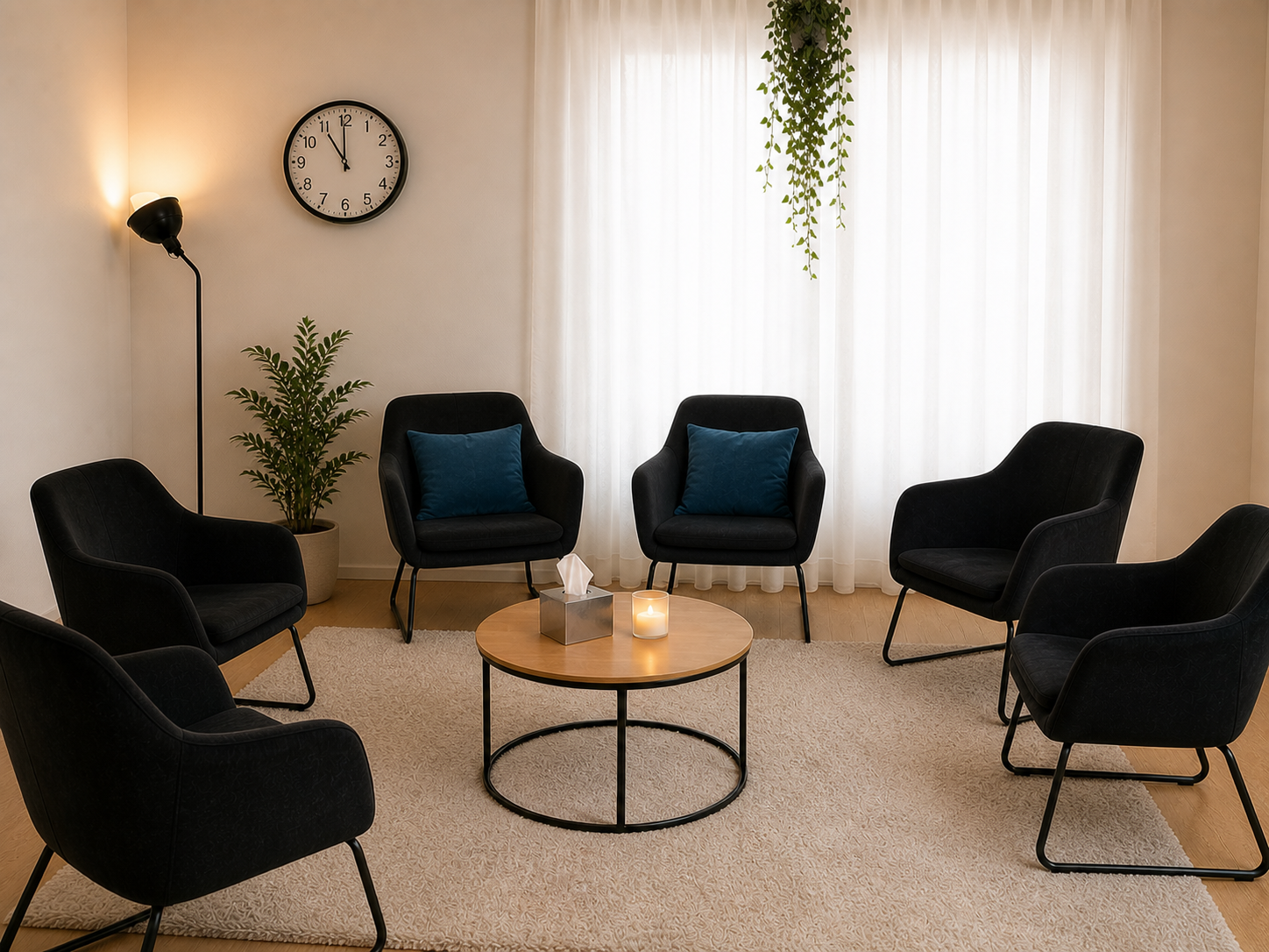 Sala do spotkań grupowych w Sulejówku